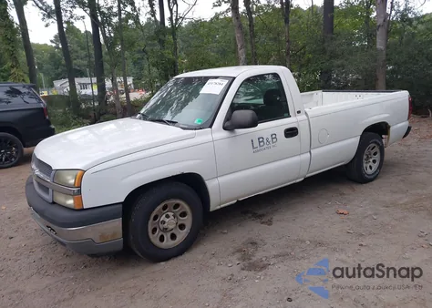 2005 Chevrolet Silverado 1500 Work Truck z USA, uszkodzony, nr VIN 1GCEC14X85Z142142